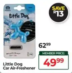 Dis-Chem Little Dog Car Air-Freshener offer