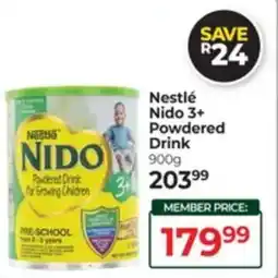 Dis-Chem Nestlé Nido 3+ Powdered Drink offer