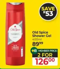 Dis-Chem Old Spice Shower Gel offer