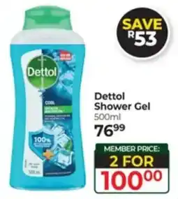Dis-Chem Dettol Shower Gel offer