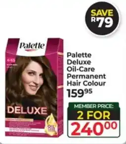 Dis-Chem Palette Deluxe Oil-Care Permanent Hair Colour offer