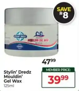 Dis-Chem Stylin' Dredz Mouldin' Gel Wax offer