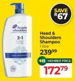Dis-Chem Head & Shoulders Shampoo offer
