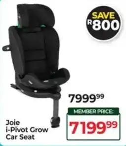 Dis-Chem Joie i-Pivot Grow Car Seat offer