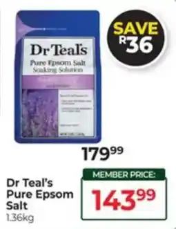 Dis-Chem Dr Teal's Pure Epsom Salt offer