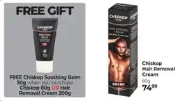Dis-Chem Chiskop Hair Removal Cream offer