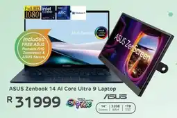 Computer Mania Asus Zenbook 14 AI Core Ultra 9 Laptop offer