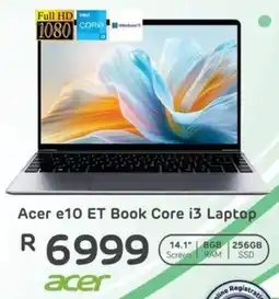 Computer Mania Acer e10 ET Book Core i3 Laptop offer