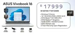 Computer Mania Asus Vivobook 16 offer