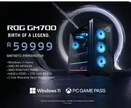 Computer Mania Asus ROG GM700 offer