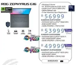Computer Mania Asus ROG Zephyrus G16 offer