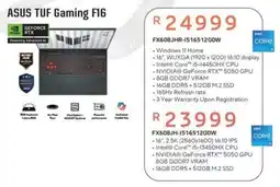 Computer Mania Asus TUF Gaming F16 offer