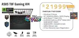 Computer Mania Asus TUF Gaming A14 offer
