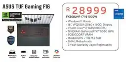 Computer Mania Asus TUF Gaming F16 offer