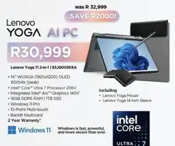Computer Mania Lenovo Yoga 7i 2-in-1 offer