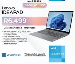 Computer Mania Lenovo IdeaPad Slim 3i offer