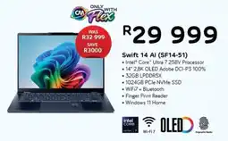 Computer Mania Acer Swift 14 AI offer