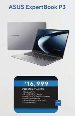Computer Mania Asus Expert Book P3 offer
