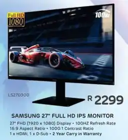 Computer Mania Samsung 27" Full HD IPS Monitor offer