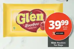 Checkers Glen Rooibos Tea Bags offer