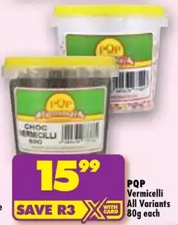 Shoprite PQP Vermicelli All Variants offer