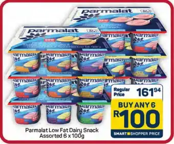 Parmalat Low Fat Dairy Snack Assorted
