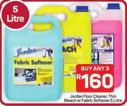 Pick n Pay Hypermarket Jordan Floor Cleaner, Thin Bleach or Fabric Softener offer