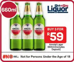 Pick n Pay Hypermarket Amstel Lager offer