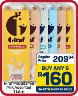 Pick n Pay Hypermarket Giraf Macadamia Milk Assorted offer