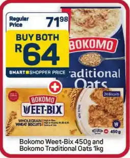Pick n Pay Hypermarket Bokomo Weet-Bix and Bokomo Traditional Oats offer
