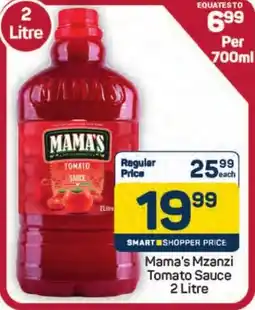 Pick n Pay Hypermarket Mama's Mzanzi Tomato Sauce offer