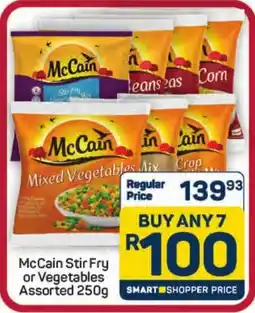 Pick n Pay Hypermarket McCain Stir Fry or Vegetables Assorted offer