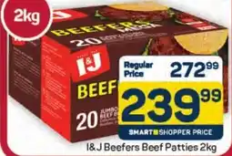 Pick n Pay Hypermarket I&J Beefers Beef Patties offer
