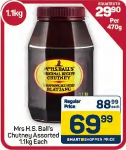 Pick n Pay Hypermarket Mrs H.S. Ball's Chutney Assorted offer