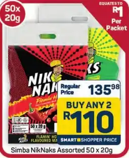 Pick n Pay Hypermarket Simba NikNaks Assorted offer