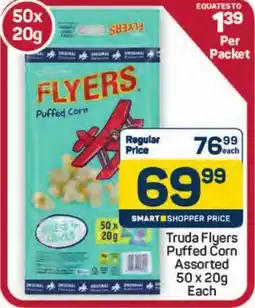 Pick n Pay Hypermarket Truda Flyers Puffed Corn Assorted offer