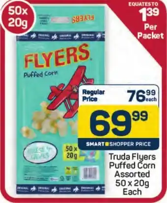 Pick n Pay Hypermarket Truda Flyers Puffed Corn Assorted offer