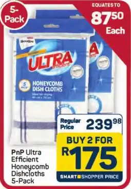Pick n Pay Hypermarket PnP Ultra Efficient Honeycomb Dishcloths offer