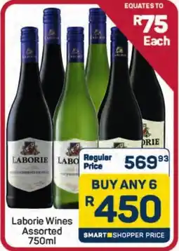 Pick n Pay Hypermarket Laborie Wines Assorted offer
