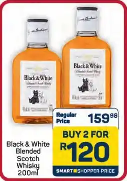 Pick n Pay Hypermarket Black & White Blended Scotch Whisky offer