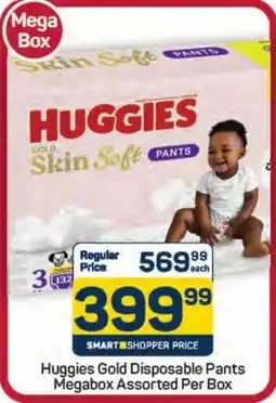 Pick n Pay Hypermarket Huggies Gold Disposable Pants Megabox Assorted offer