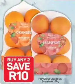 Pick n Pay PnP Citrus Oranges or Grapefruit offer