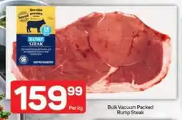 Pick n Pay Bulk Vacuum Packed Rump Steak offer