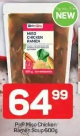 Pick n Pay PnP Miso Chicken Ramen Soup offer