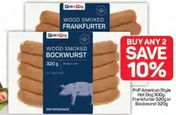 Pick n Pay PnP American Style Hot Dog, Frankfurter or Bockwurst offer