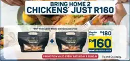 Pick n Pay PnP Rotisserie Whole Chicken Assorted offer