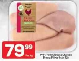 Pick n Pay PnP Fresh Skinless Chicken Breast Fillets offer