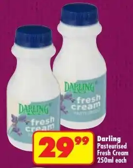 Darling Pasteurised Fresh Cream