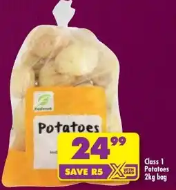 Shoprite Class 1 Potatoes offer