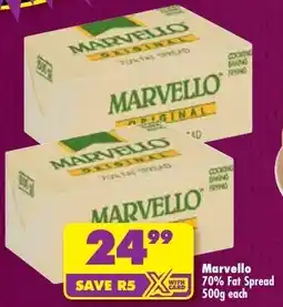 Shoprite Marvello 70% Fat Spread offer